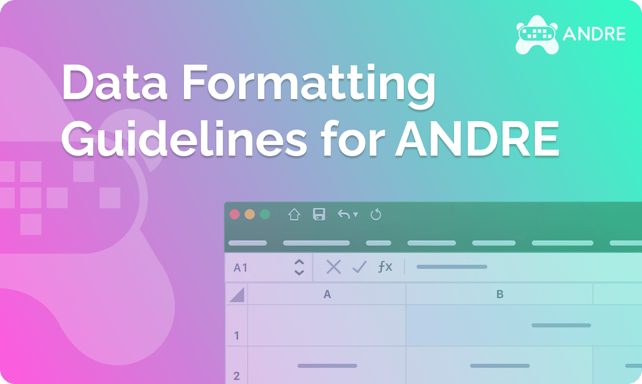 Cover Image for Data Formatting Guidelines for ANDRE